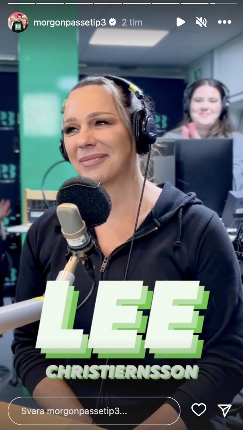 Lee i Morgonpasset i P3 Lee i Morgonpasset i P3